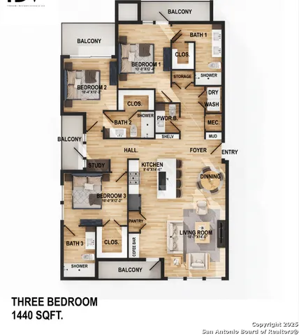 a picture of a floor plan