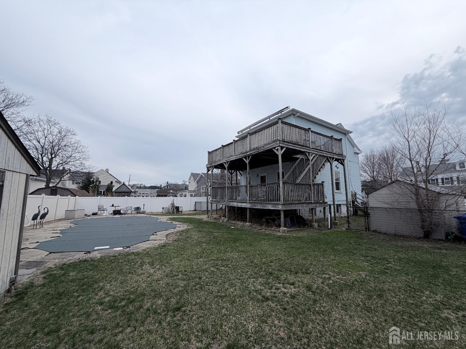 41 Atlantic Street Keyport, NJ 07735 - Photo 42 of 48 a view of a house with a yard
