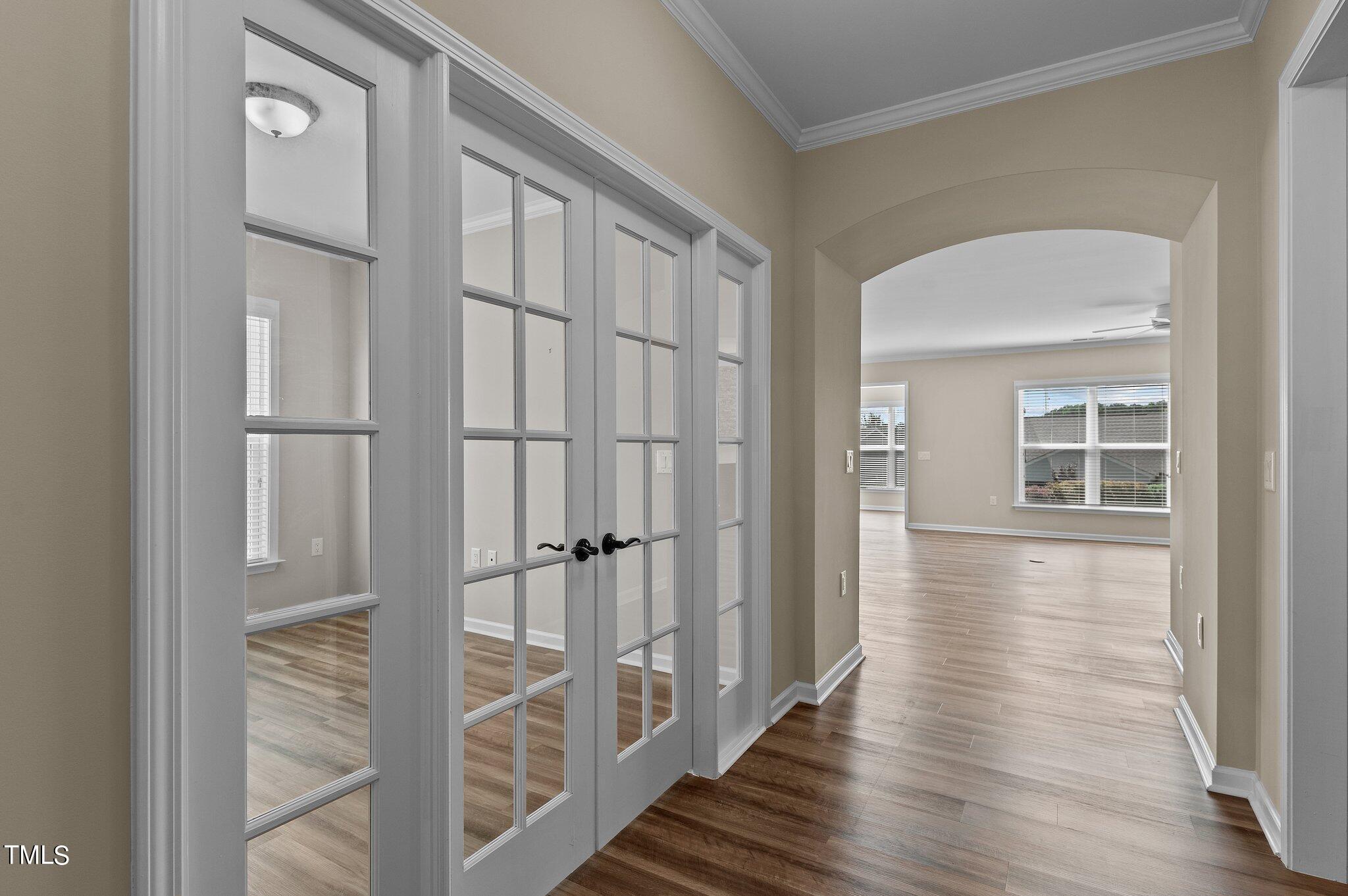 1013 Calista Drive Wake Forest, NC 27587 - Photo 6 of 40 a view of entryway with wooden floor