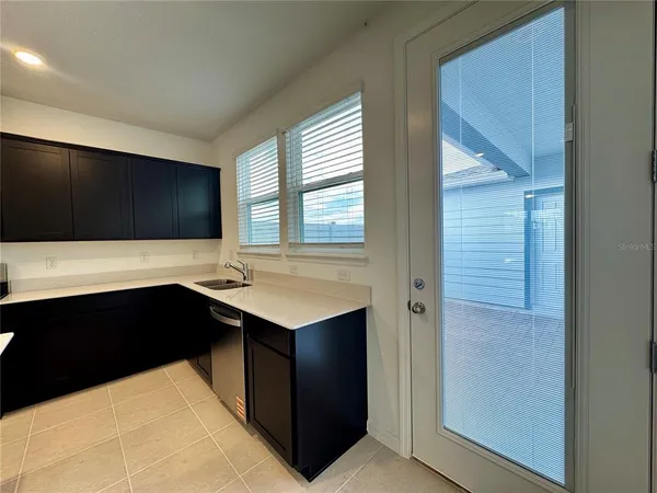 a view of empty room