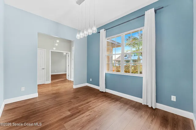 a backyard of a house