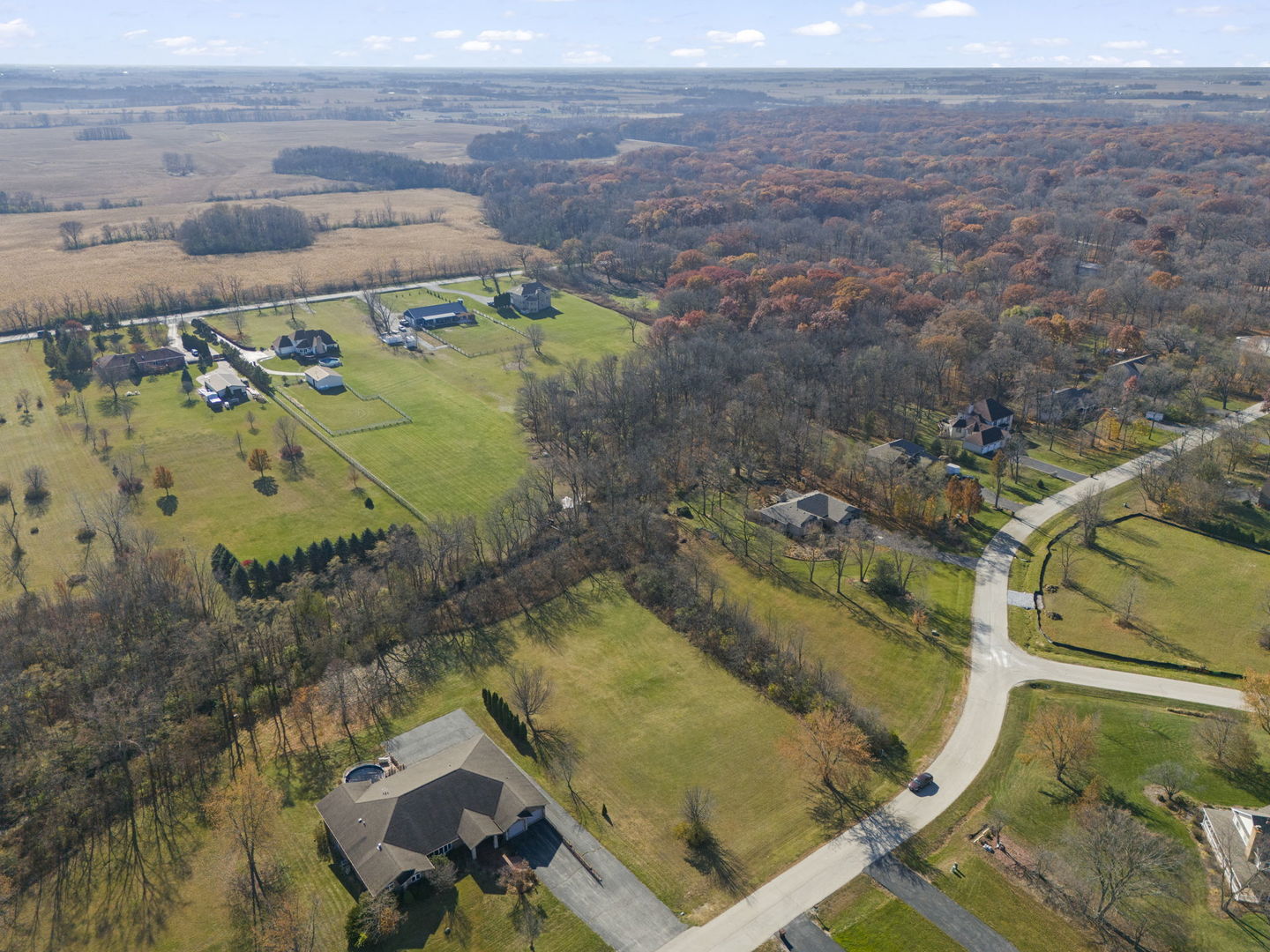 5147 West Jason Drive Monee, IL 60449 - Photo 15 of 15 an aerial view of residential houses with outdoor space