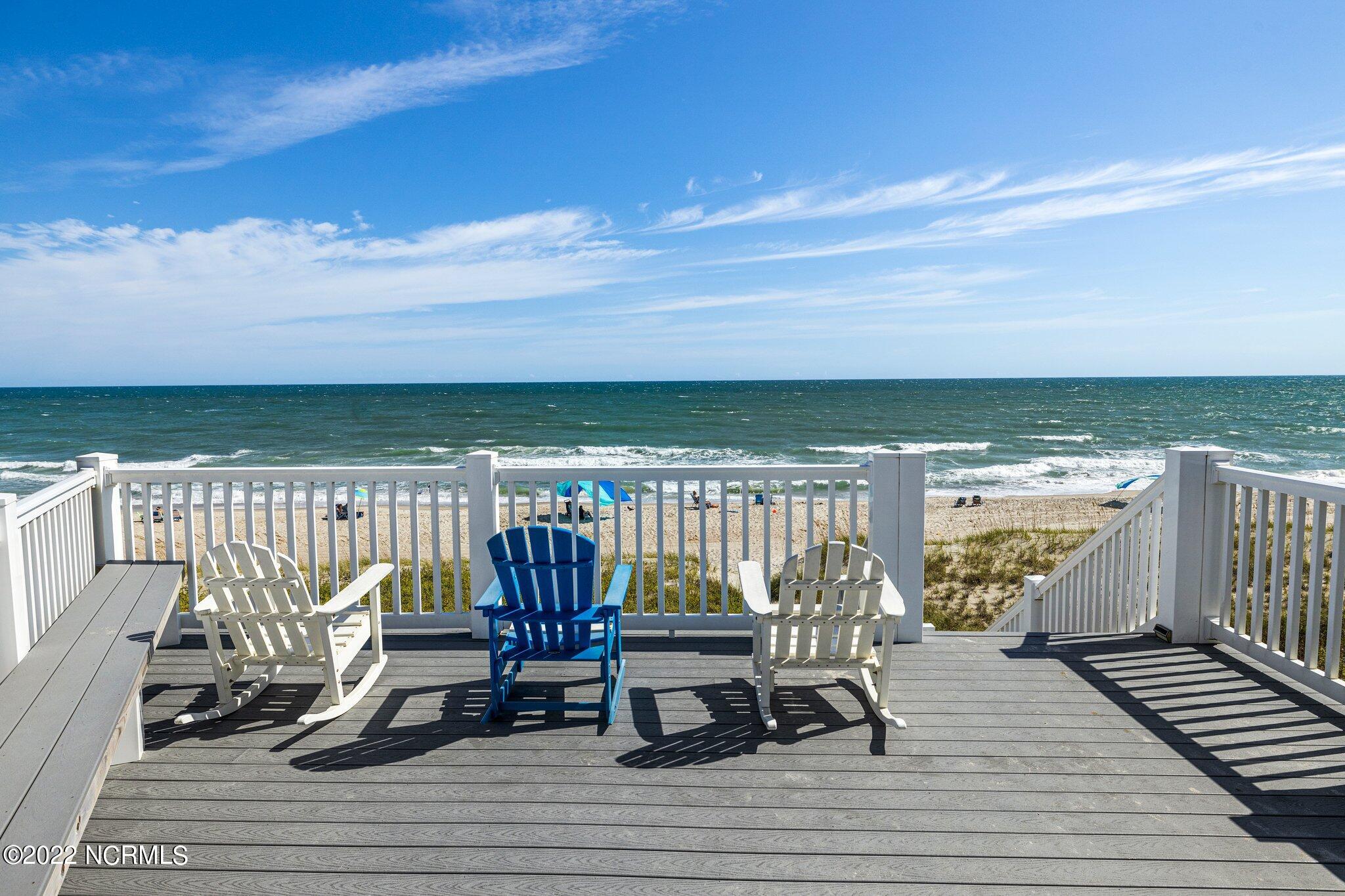 855 Salter Path Road, Unit 110 Indian Beach, NC 28512 - Photo 2 of 50 Deck not far from the condo
