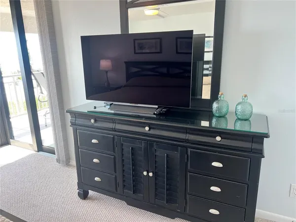 a close view of dresser