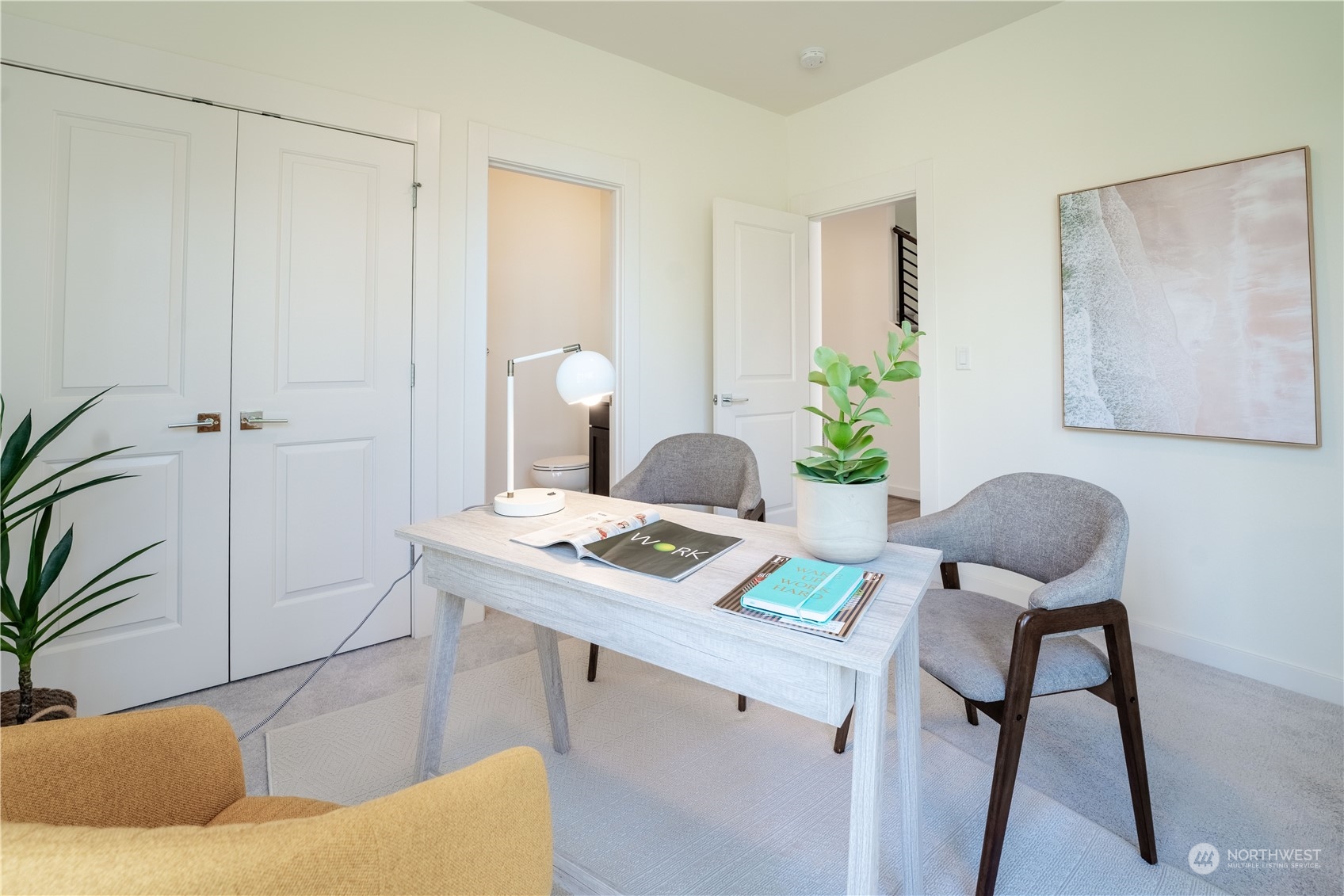 21721 24th Avenue Southeast, Unit A Bothell, WA 98021 - Photo 15 of 21 a view of a workspace with furniture and lounge chair