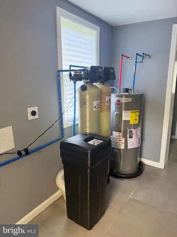 a room with storage and utility