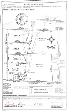 $102,970 | Parcel D North Stephens Road, Custer, MI 49405