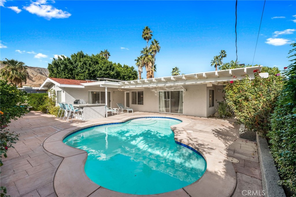 72543 Beavertail Street Palm Desert, CA 92260 - Photo 37 of 45 a house view with a seating space