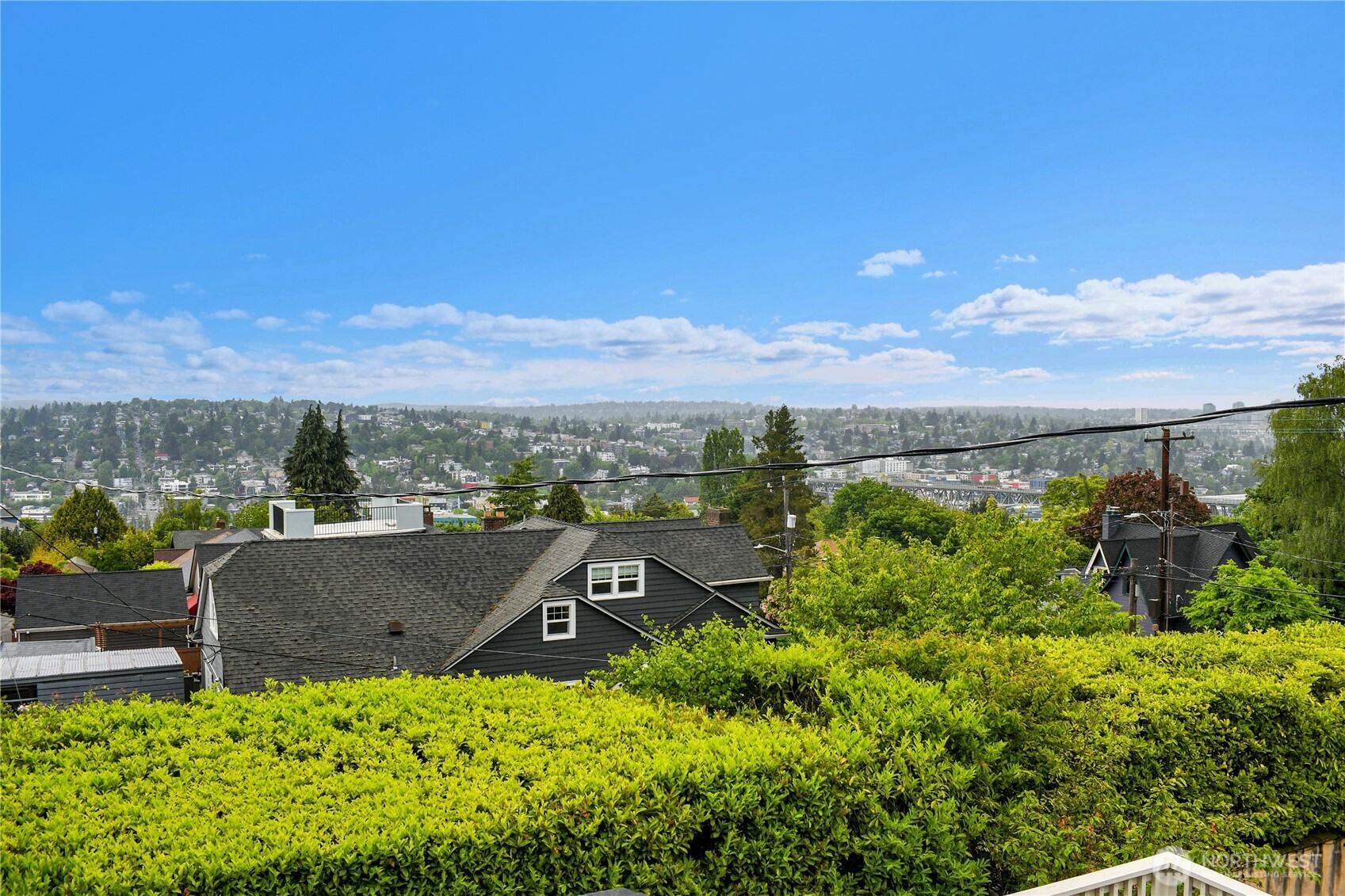110 Smith Street Seattle, WA 98109 - Photo 30 of 35 a view of a garden with sitting area