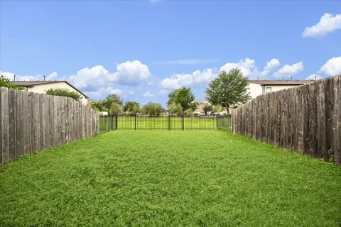a view of a golf course with a play ground