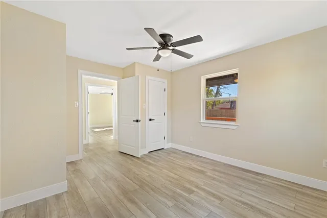 wooden floor in an empty room