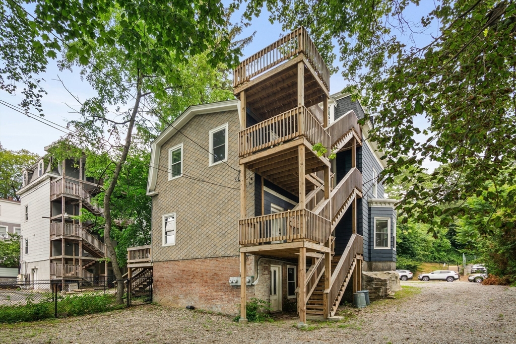 35 Oak Avenue Worcester, MA 01605 - Photo 32 of 34 a front view of a house with a yard