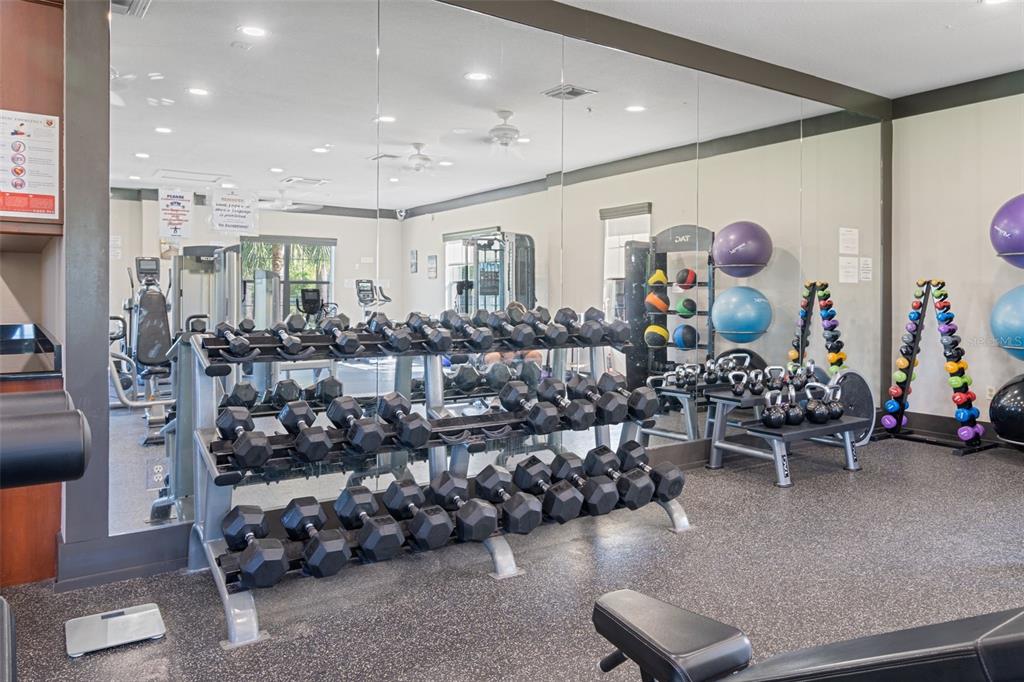 4730 111th Terrace East Parrish, FL 34219 - Photo 51 of 60 a view of a room with gym equipment