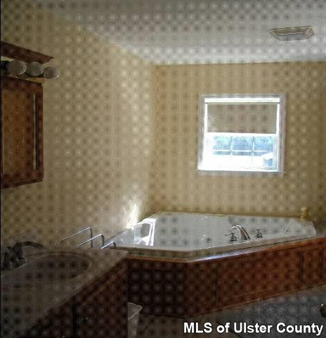 65 Peak Road, Unit HOME WARRANTY IN PLACE Stone Ridge, NY 12484 - Photo 6 of 6 a bathroom with a bathtub and a shower