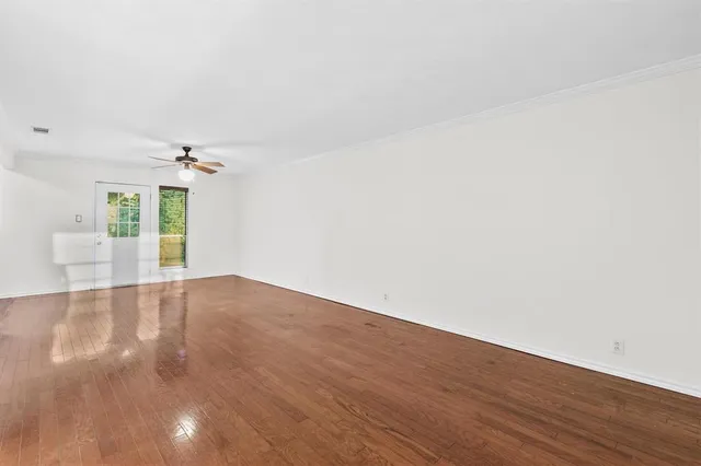 wooden floor in an empty room