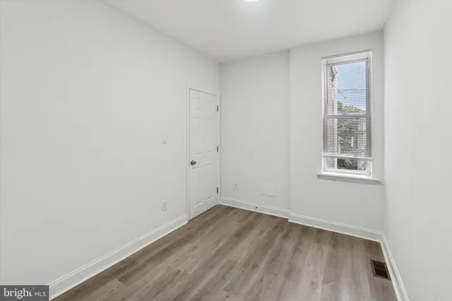 wooden floor in an empty room