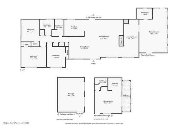 $299,000 | 416 West Jean Avenue, Ridgecrest, CA 93555