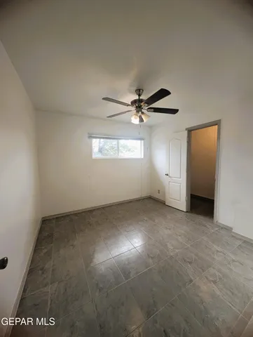 a view of a livingroom with a window