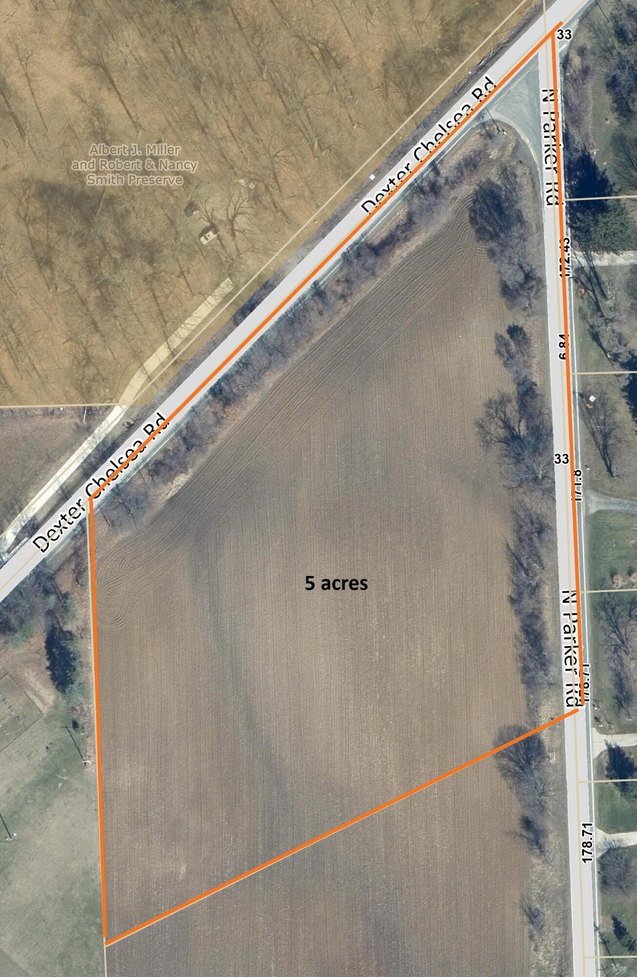 0 North Parker Road Dexter, MI 48130 - Photo 4 of 14 aerial 5 acres A-3