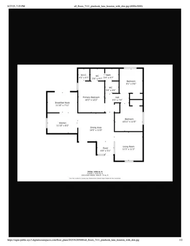 $1,500 | 7111 Pinehook Lane, Houston, TX 77016