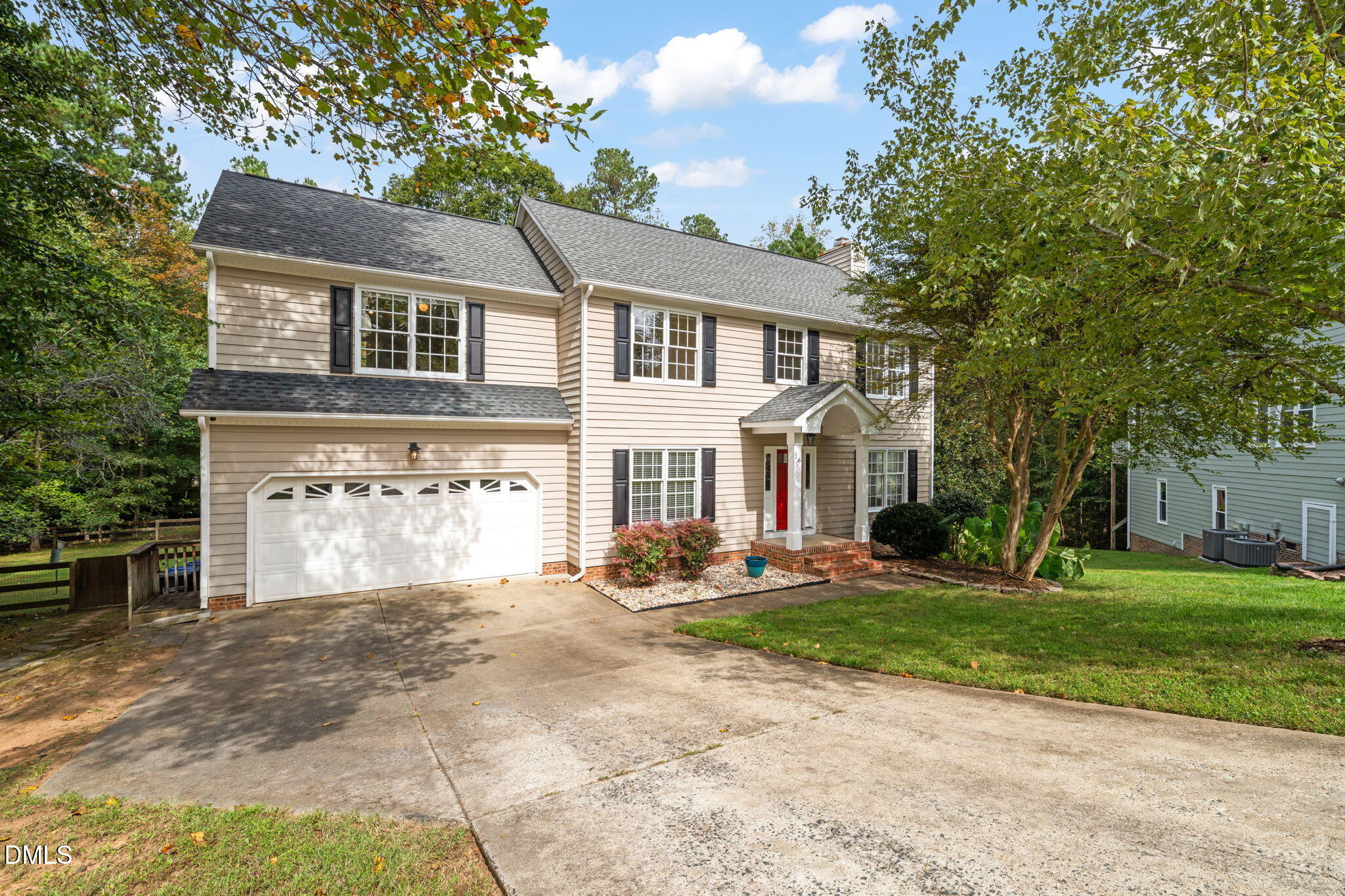 16 Quail Hunt Circle Durham, NC 27712 - Photo 1 of 61 a front view of a house with a yard