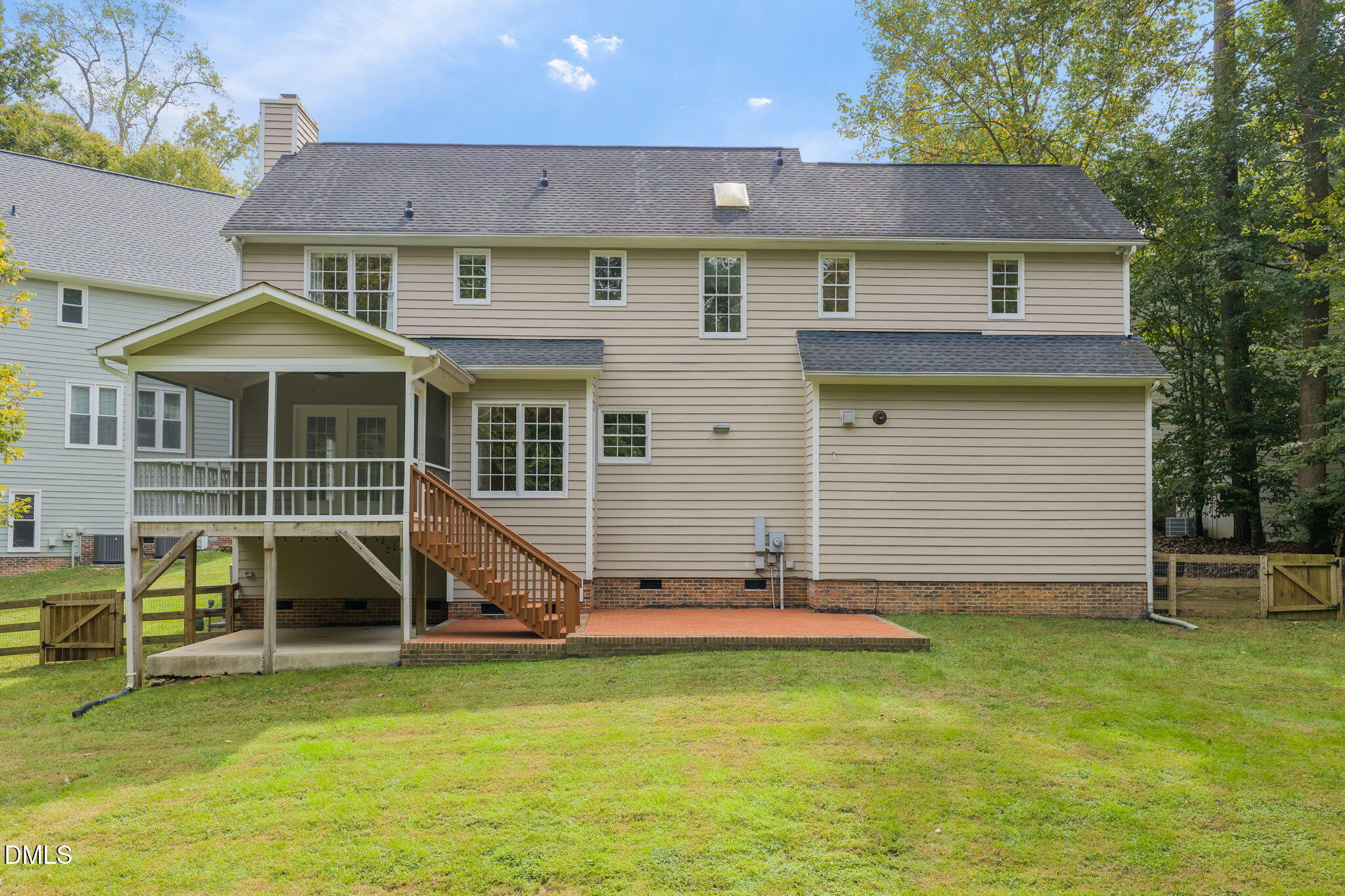16 Quail Hunt Circle Durham, NC 27712 - Photo 43 of 61 a view of a house with a swimming pool