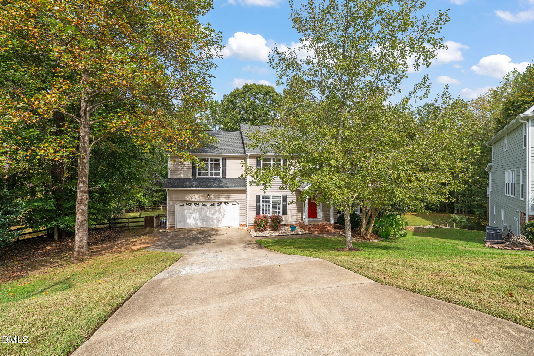 16 Quail Hunt Circle Durham, NC 27712 - Photo 56 of 61 front view of a house with a yard