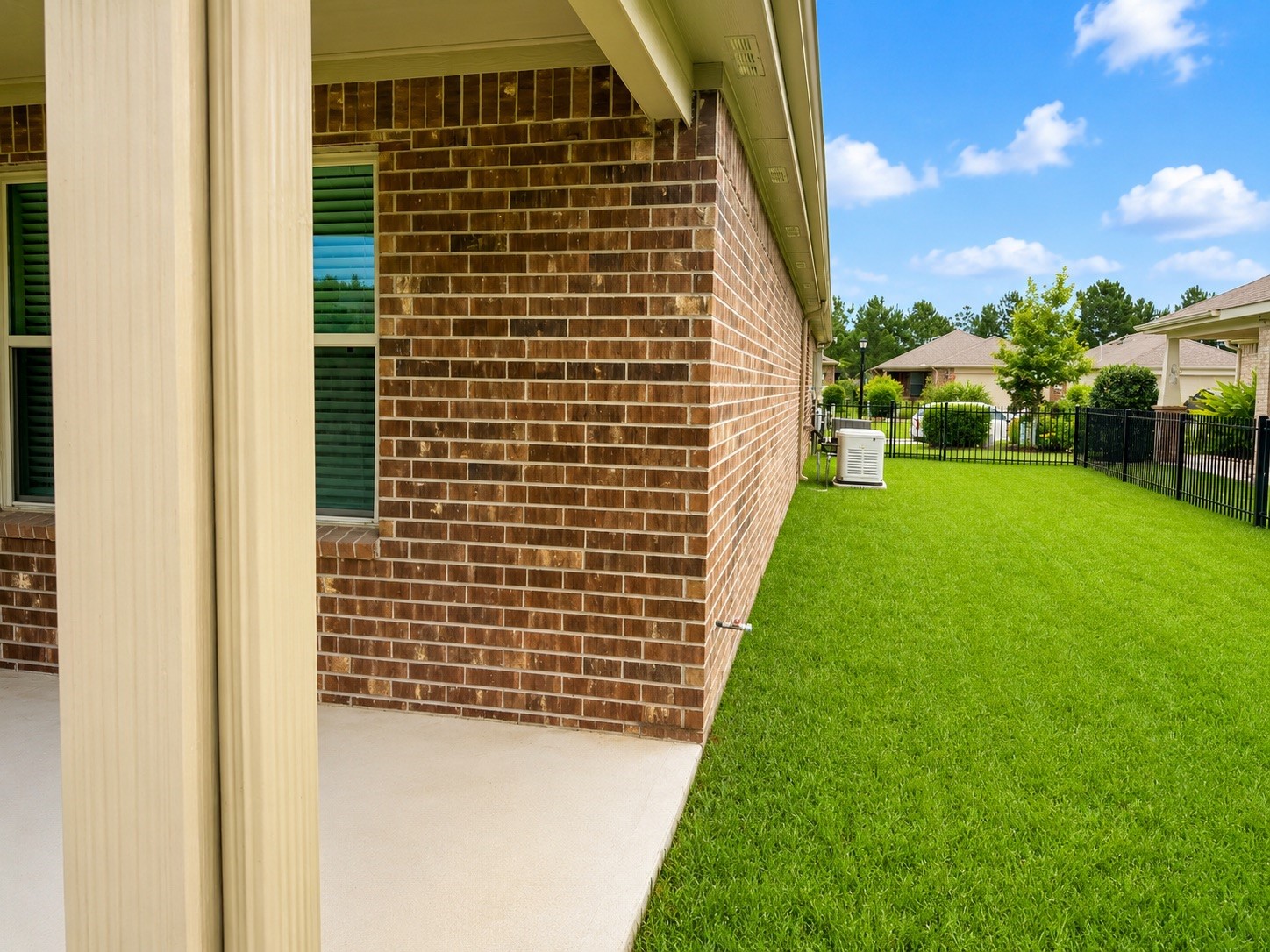 226 Flaxen Chestnut Spring Spring, TX 77382 - Photo 35 of 38 Back Patio, piped for your outdoor kitchen