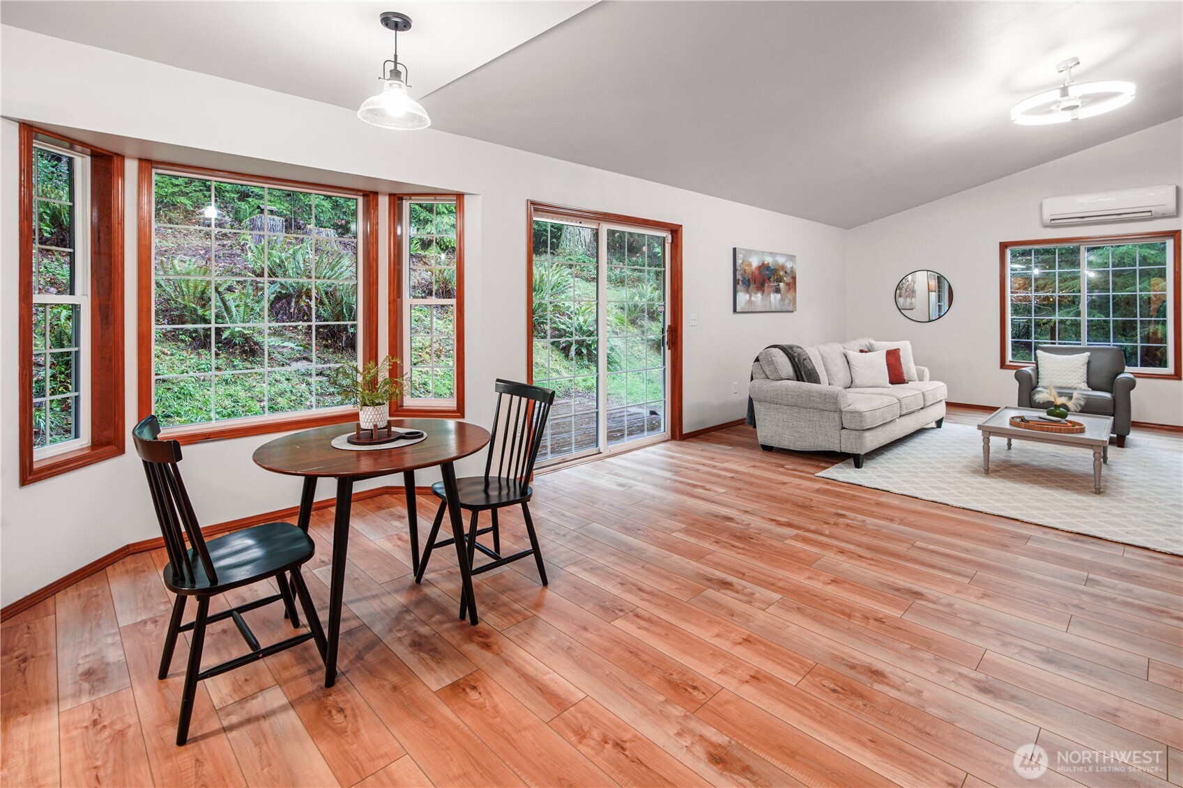 8045 Prather Road Southwest Centralia, WA 98531 - Photo 14 of 33 a living room with furniture and a large window