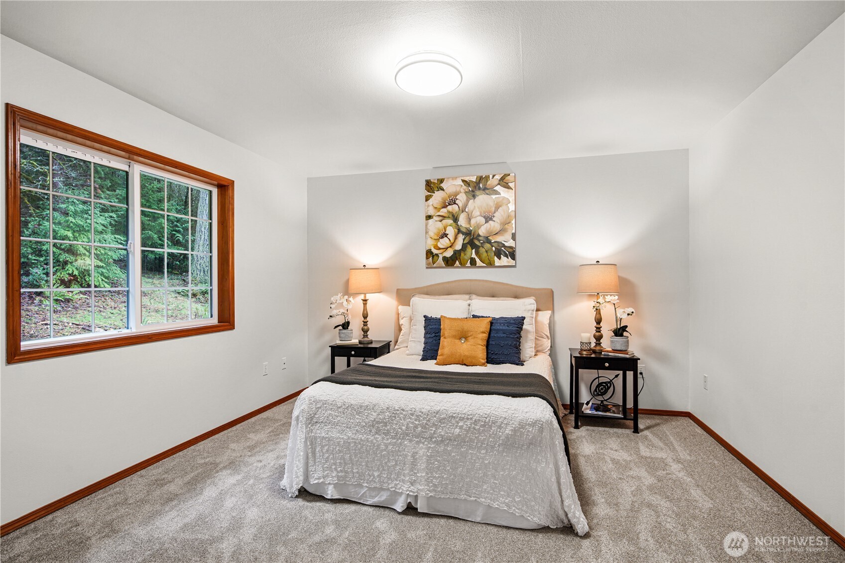 8045 Prather Road Southwest Centralia, WA 98531 - Photo 18 of 33 a bedroom with furniture and a window