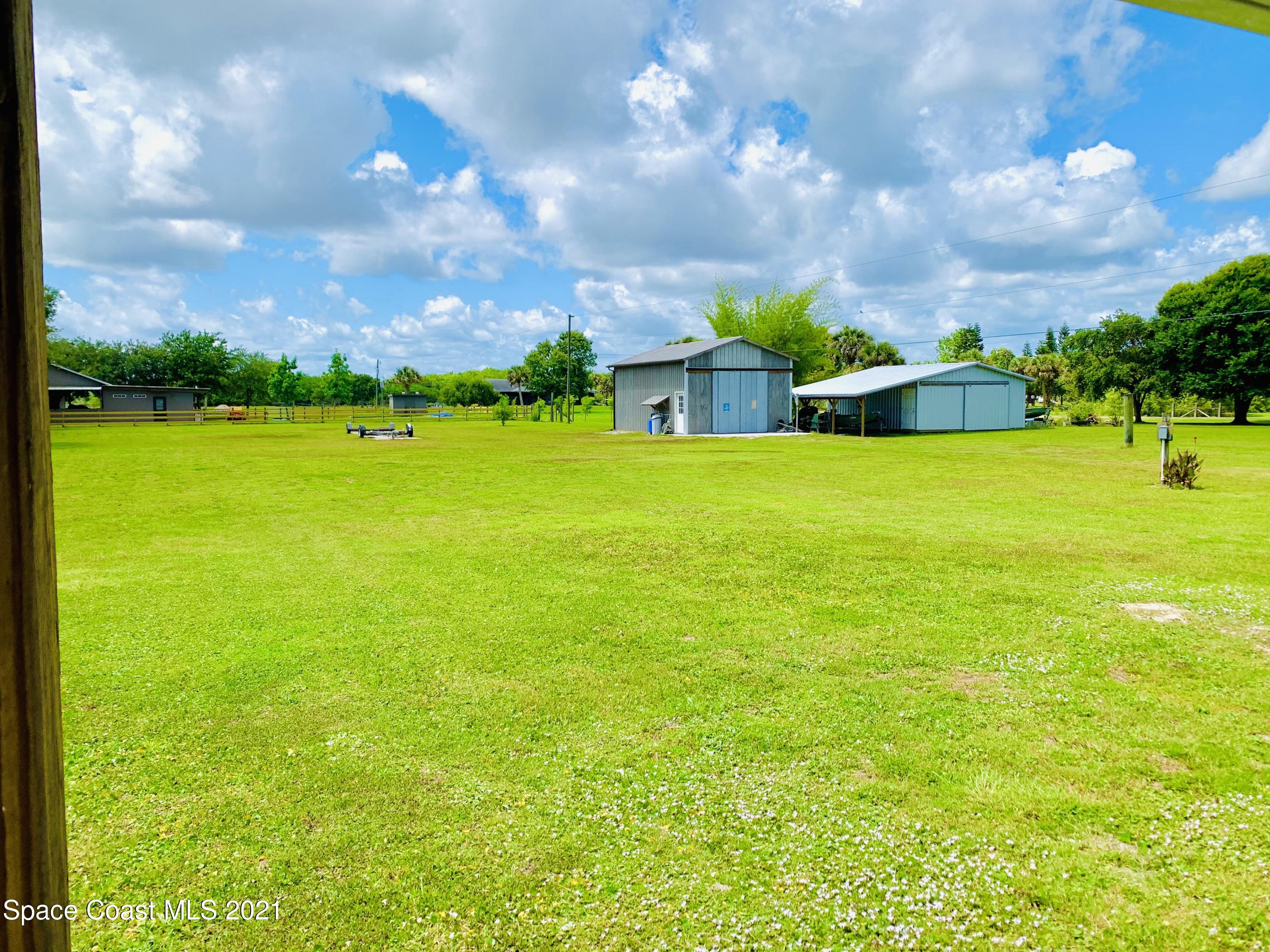3155 Lionel Road Mims, FL 32754 - Photo 37 of 61 view of shop from home