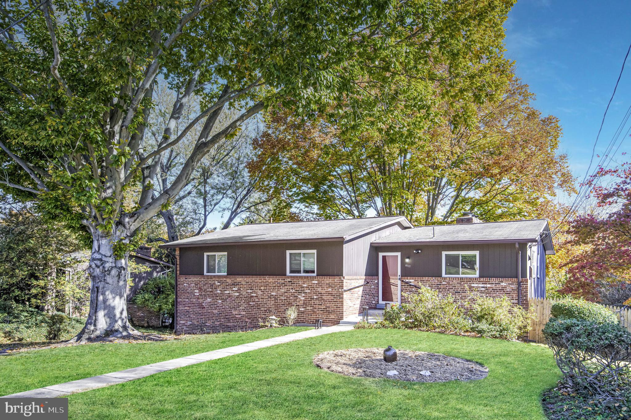 Beautifully landscaped yard
