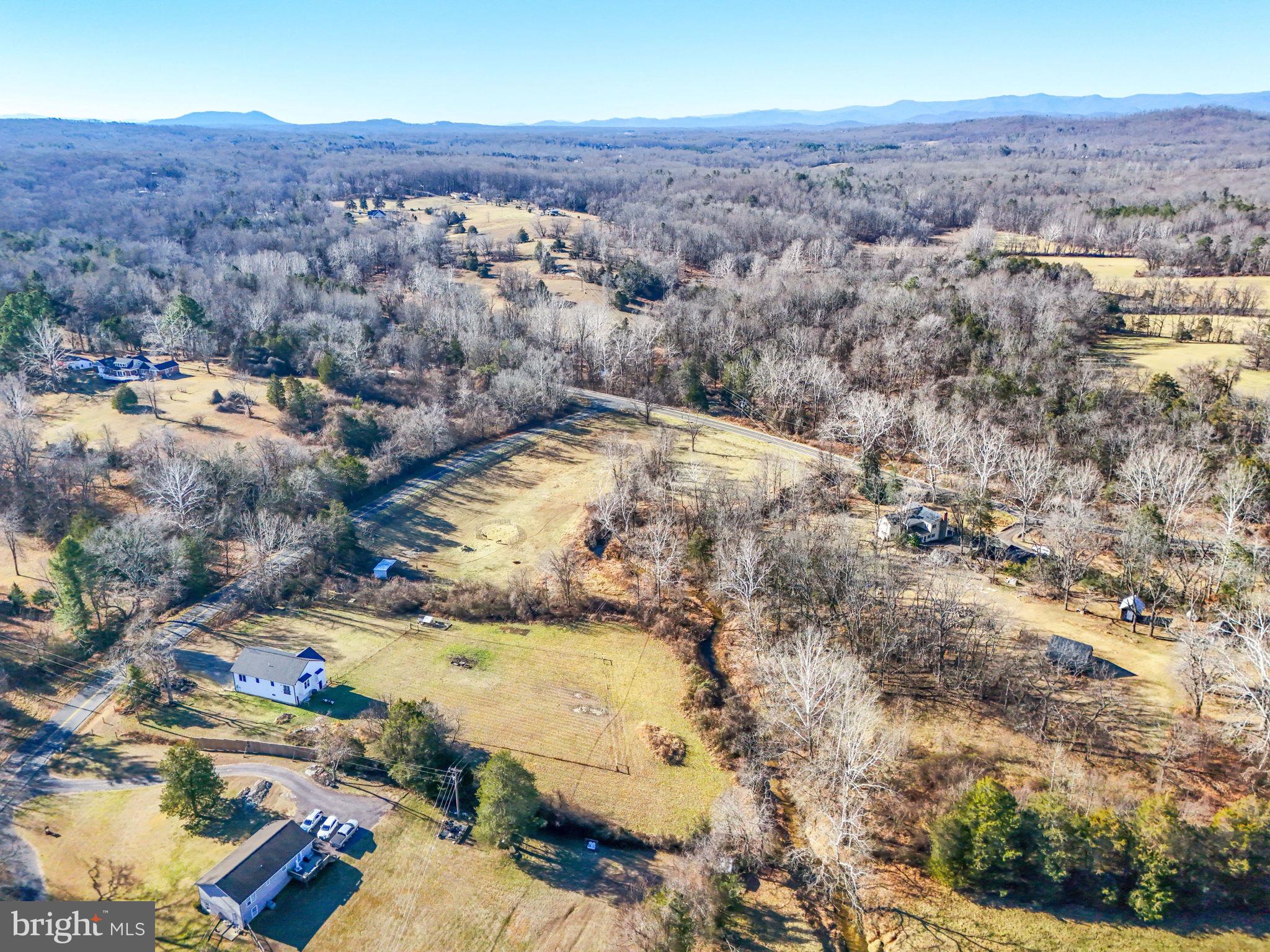 11183 Drogheda Mountain Road Culpeper, VA 22701 - Photo 44 of 60 an aerial view of residential houses with outdoor space