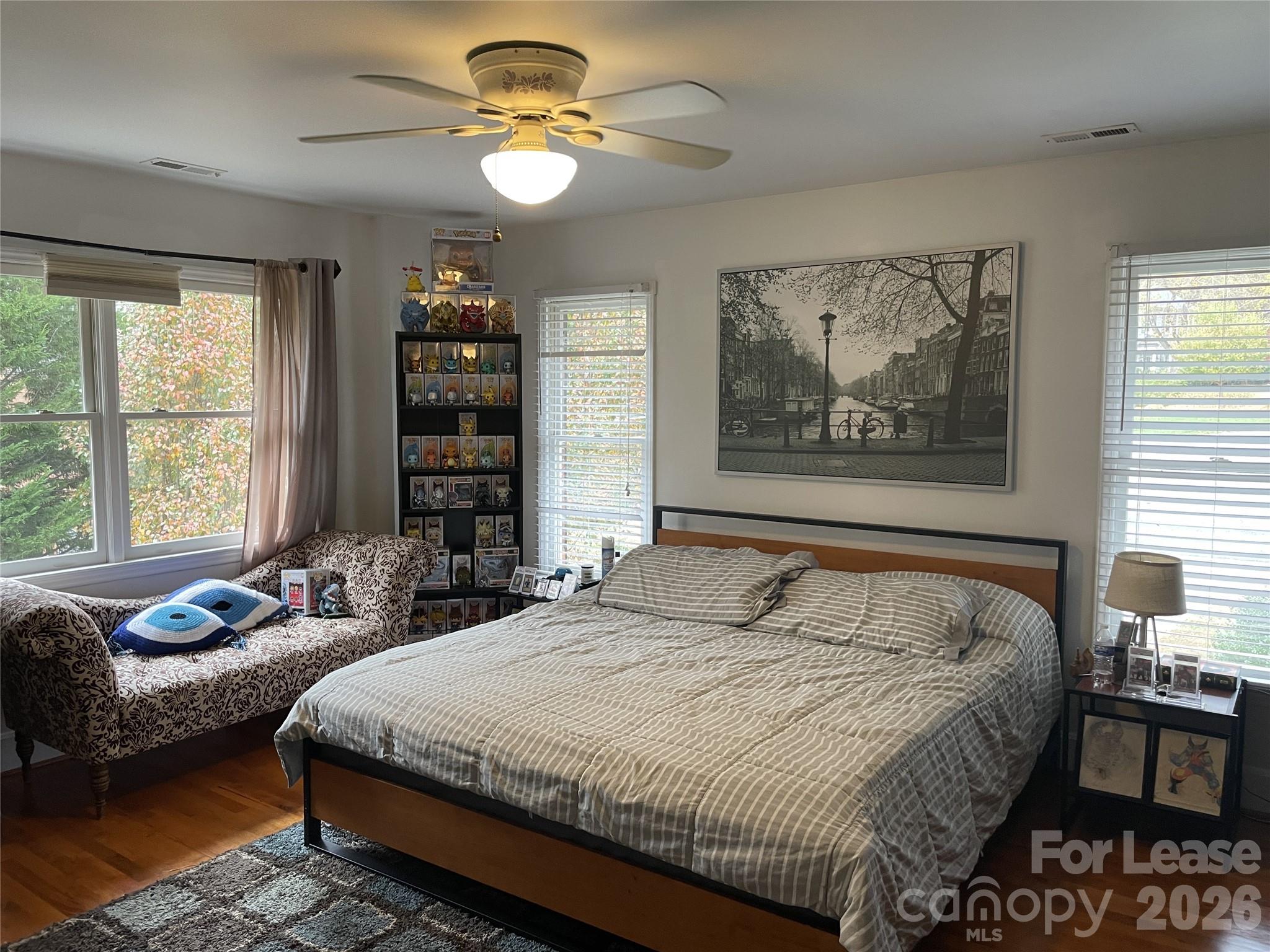 3800 Oldfield Road Charlotte, NC 28226 - Photo 15 of 32 a bedroom with double bed and a window