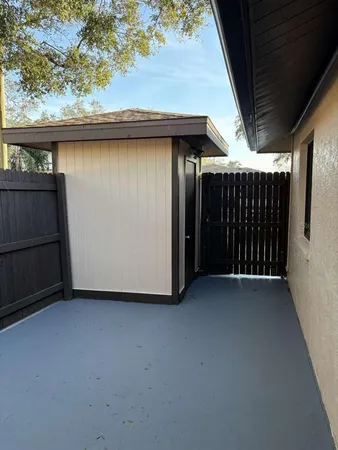 a view of a car garage door