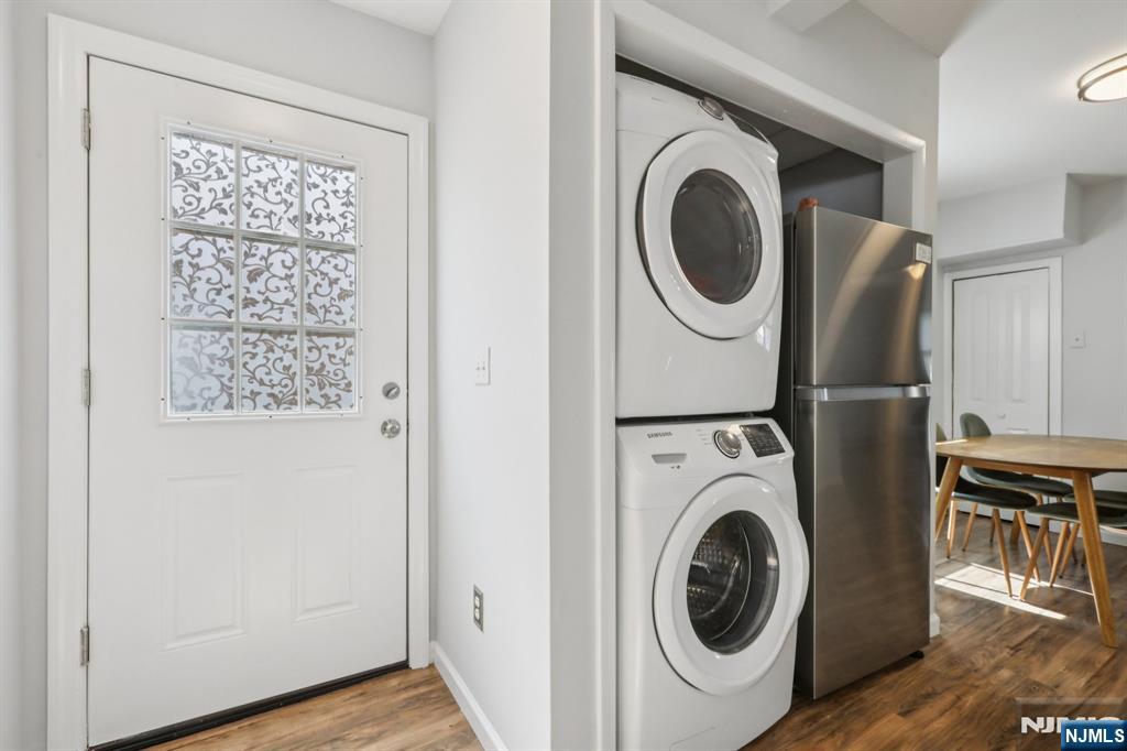 22 Treptow Street Little Ferry, NJ 07643 - Photo 30 of 44 a utility room with dryer and washer