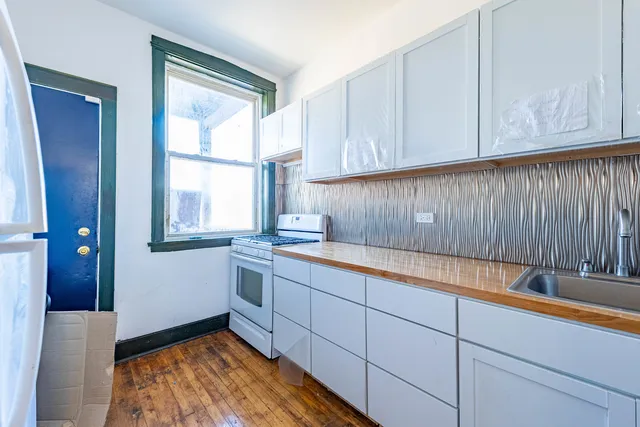 a room with storage and utility