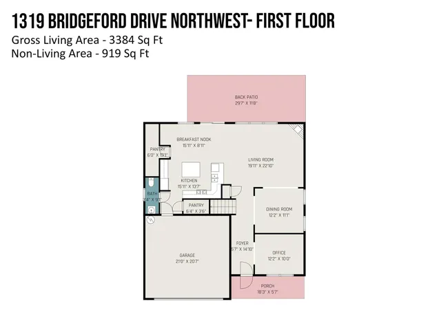 $629,900 | 1319 Bridgeford Drive Northwest, Huntersville, NC 28078