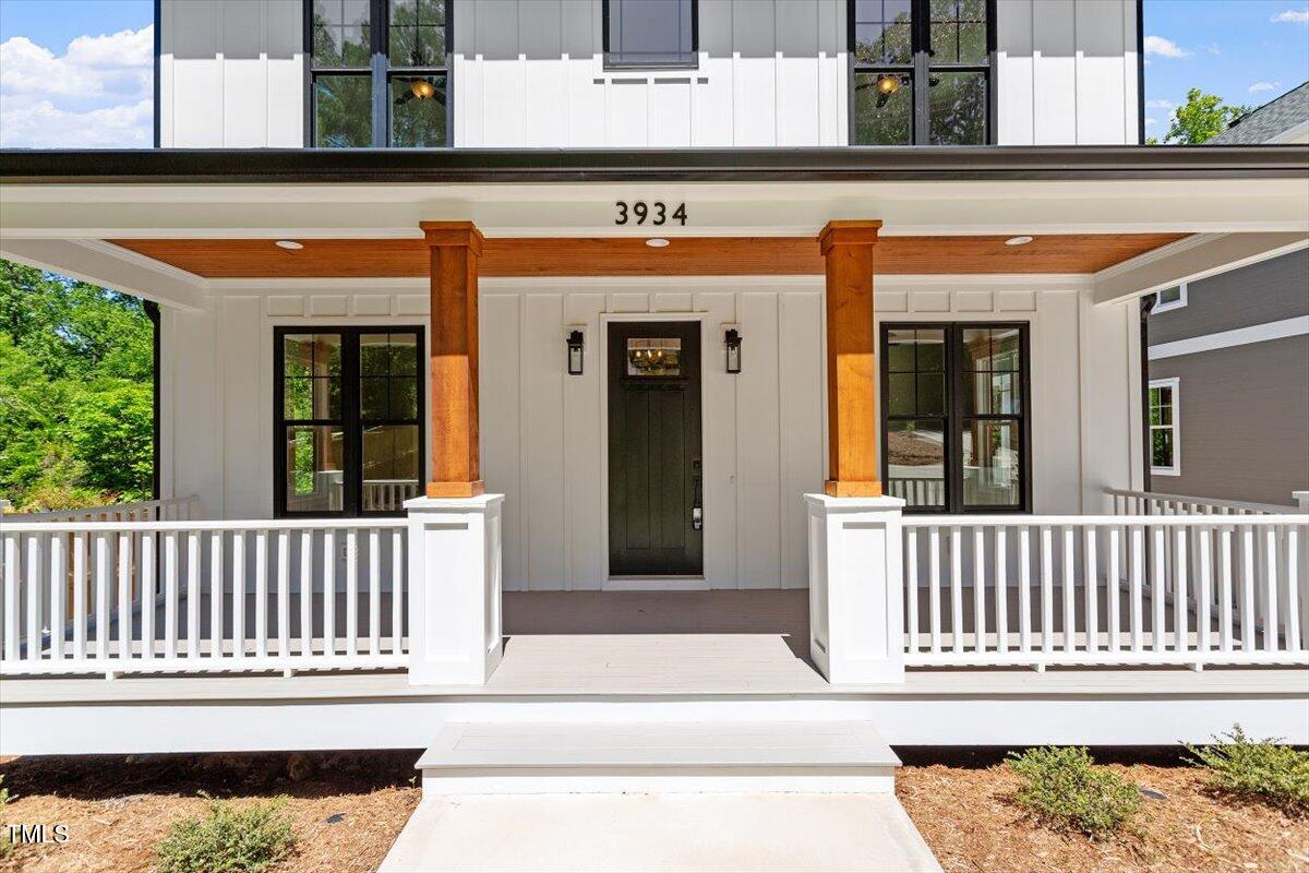 3934 Old Chapel Hill Road Durham, NC 27707 - Photo 9 of 47 a view of a house with a balcony