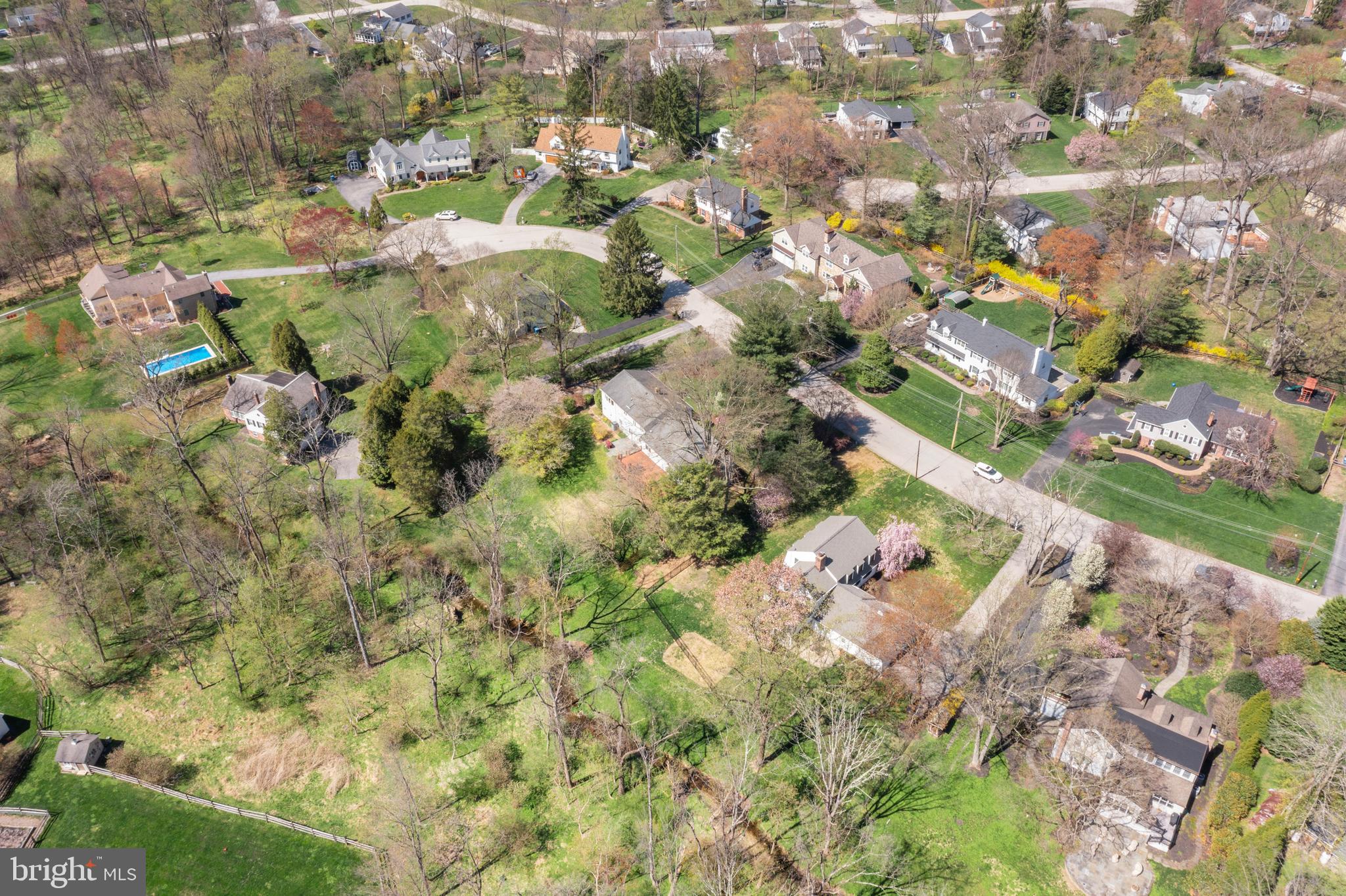 420 Heatherwood Lane Devon, PA 19333 - Photo 41 of 47 Aerial View