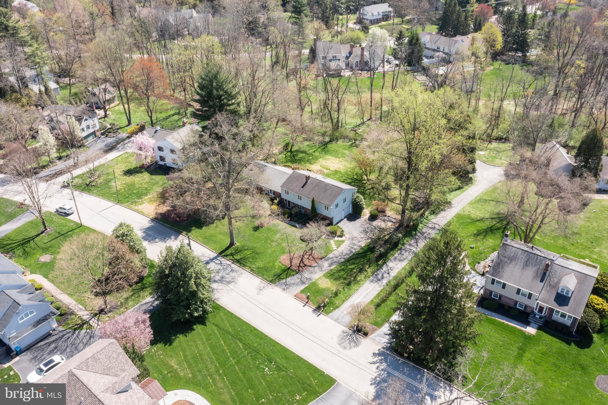 420 Heatherwood Lane Devon, PA 19333 - Photo 42 of 47 Aerial View