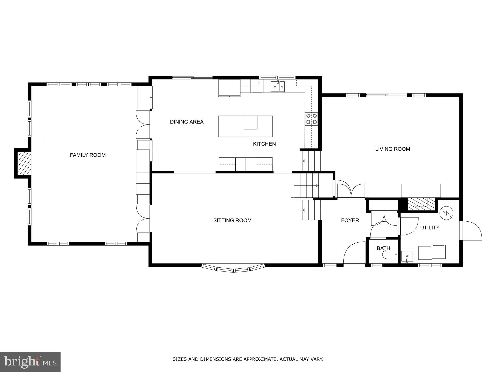 420 Heatherwood Lane Devon, PA 19333 - Photo 46 of 47 1st Floor Floor Plan