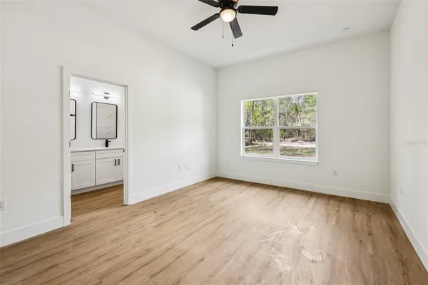 wooden floor in an empty room