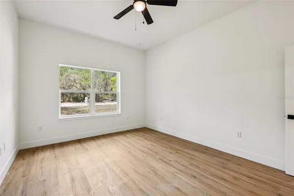 wooden floor in an empty room