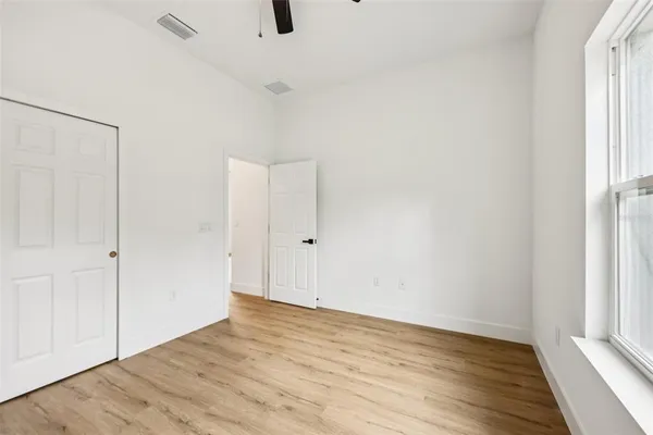 wooden floor in an empty room