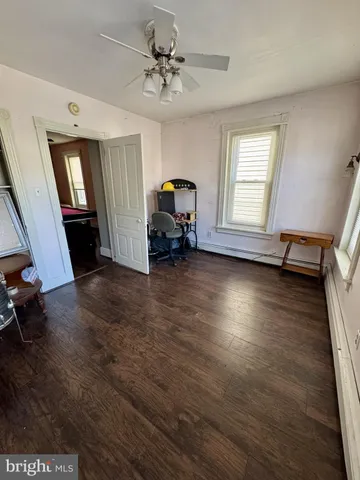 a view of a lake with a mountain