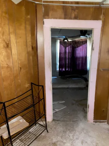 a view of front door