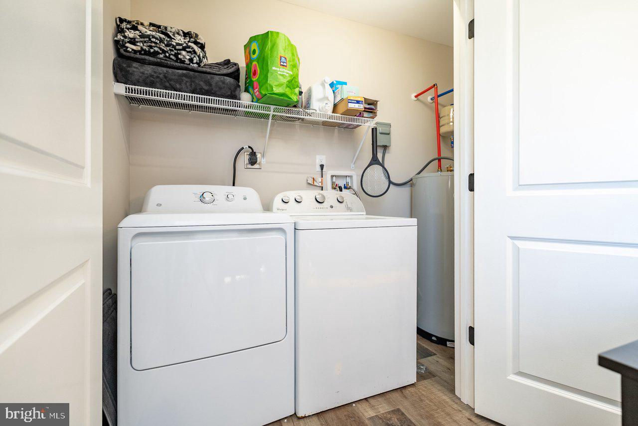 107 8th Street Grottoes, VA 24441 - Photo 35 of 45 a utility room with dryer and washer