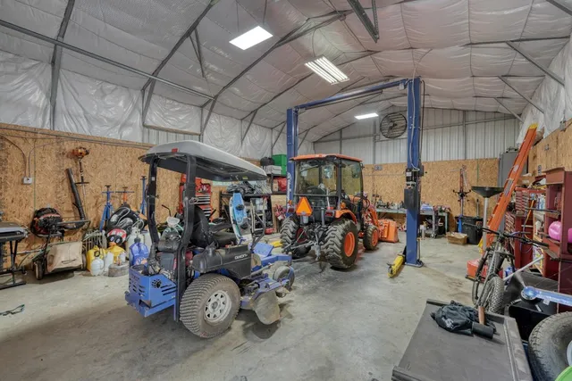 a view of a storage room with a lot of stuff