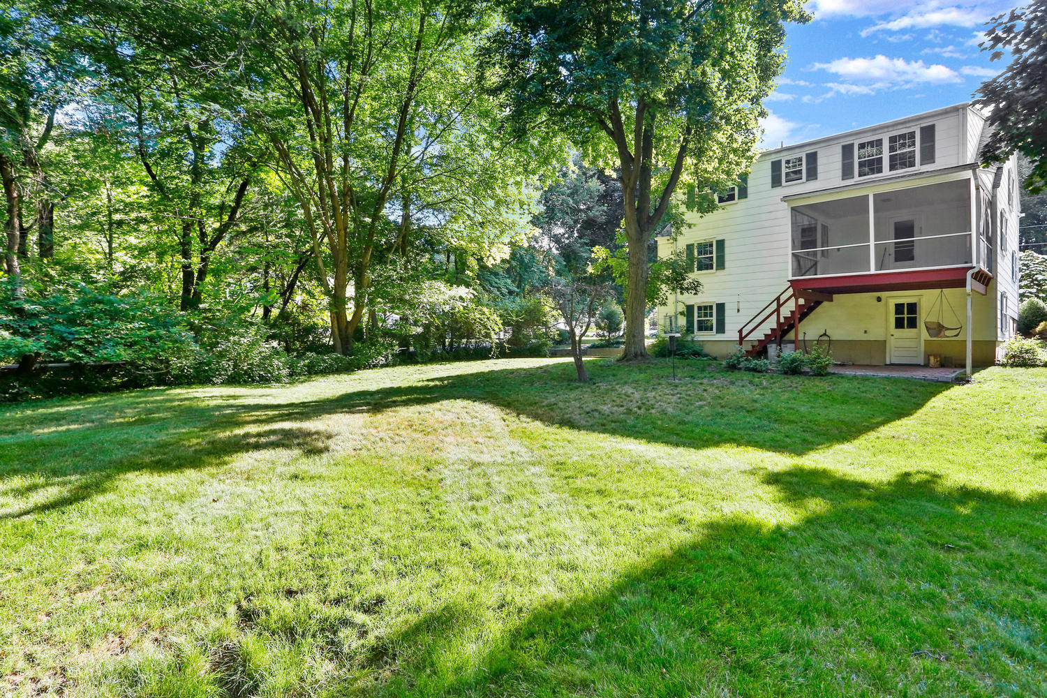 9 Alpine Lane Darien, CT 06820 - Photo 19 of 23 a view of outdoor space yard deck and lake view